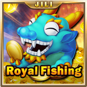 Royal Fishing arcade screen